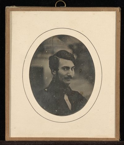 Portrait of an Unidentified Man of the Circle of Eynard-Lullin by Jean Gabriel Eynard